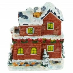 Northlight 4" Snowy House Christmas Village Decoration -Northlight Shop northlight pm94063 4new 00916.1664033284