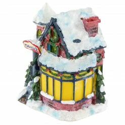 Northlight 4" Snowy Christmas Diner Village Building -Northlight Shop northlight pm94064 3 54422.1664033284