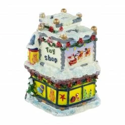 Northlight 4" Children Toy Shop Christmas Village Building -Northlight Shop northlight pm94065 3 02641.1664033284