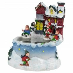 Northlight 5.25" Animated Village Ice Skating Pond Christmas Music Box -Northlight Shop northlight pm94067 3 13843.1664033283