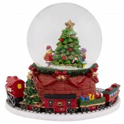 Northlight 6.5" Christmas Tree With Revolving Train Musical Snow Globe 7 Northlight 6.5" Christmas Tree With Revolving Train Musical Snow Globe -Northlight Shop northlight pm94081 4 53484.1664033288