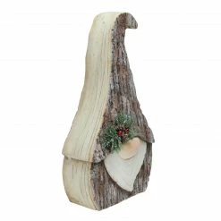 Northlight 16" Brown And White Faux Tree Bark Gnome Christmas Figure -Northlight Shop northlight q526368 2 62457.1588415892
