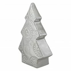 Northlight 9" Metallic Silver Christmas Tree With Star Swirl Design Tabletop Decor 4 Northlight 9" Metallic Silver Christmas Tree With Star Swirl Design Tabletop Decor -Northlight Shop northlight q587192 2 sample 77318.1600996804