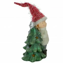 Northlight 30" Green And Red Girl Hugging A Tree Christmas Tabletop Decoration -Northlight Shop northlight q587219 1 10509.1601688801