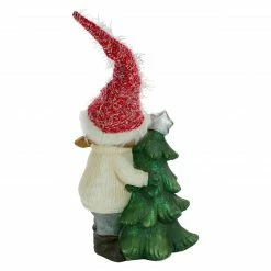 Northlight 30" Green And Red Girl Hugging A Tree Christmas Tabletop Decoration -Northlight Shop northlight q587219 2 18428.1601688801