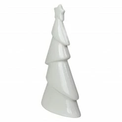 Northlight 7.5" White Ceramic Asymmetric Christmas Tree Decoration -Northlight Shop northlight q587352 4 sample 43841.1665088080