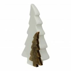Northlight 8.5" Ceramic And Wood Trees Christmas Decoration -Northlight Shop northlight q587525 3 updated 64613.1601688835