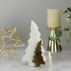 Northlight 8.5" Ceramic And Wood Trees Christmas Decoration -Northlight Shop northlight q587525 5 updated 00600.1601688835