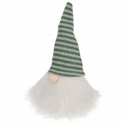 Northlight 5.5" Green And White Striped Knit Gnome Christmas Figure -Northlight Shop northlight q592802 4 updated 36587.1662575032