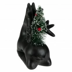 Northlight 6" LED Lighted Ceramic Sitting Reindeer With Christmas Tree, Warm White Lights -Northlight Shop northlight q592815 4 45184.1643934137