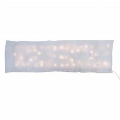 Northlight 60-Inch LED Lighted Christmas Snow Blanket - Warm White Lights