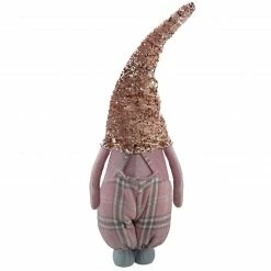 Northlight 30" Pink And Gray Plaid Tall Christmas Gnome Tabletop Figure -Northlight Shop northlight qs89547 3 sample 63551.1604628882