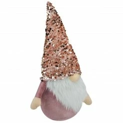 Northlight 12" Pink And Rose Gold Christmas Gnome Tabletop Figure 8 Northlight 12" Pink And Rose Gold Christmas Gnome Tabletop Figure -Northlight Shop northlight qs89549 2 sample 94828.1604628879