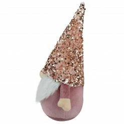 Northlight 12" Pink And Rose Gold Christmas Gnome Tabletop Figure 7 Northlight 12" Pink And Rose Gold Christmas Gnome Tabletop Figure -Northlight Shop northlight qs89549 4 sample 97578.1603850823