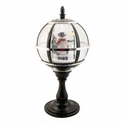 Northlight 23.5" Black Lighted Musical Snowing Snowman Christmas Table Top Street Lamp -Northlight Shop northlight r85621 3 49238.1602726340