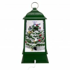 Northlight 13.5" LED Lighted Snowing Musical Christmas Tree Lantern -Northlight Shop northlight r92472 3 54757.1661885798