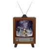 Northlight 21" LED Lighted Musical Snowing Windmill TV Set Decoration