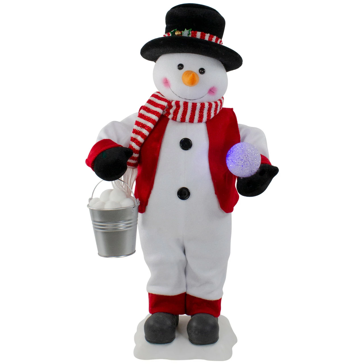 Northlight 24" Lighted And Animated Musical Snowman Christmas Figure 1 Northlight 24" Lighted And Animated Musical Snowman Christmas Figure
