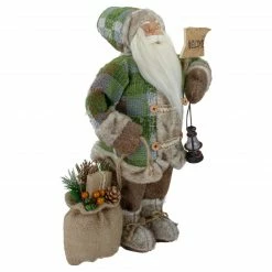 Northlight 18" Standing Santa Christmas Figure Carrying A Welcome Sign 8 Northlight 18" Standing Santa Christmas Figure Carrying A Welcome Sign -Northlight Shop northlight sa88362 1 09842.1600996803