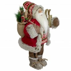 Northlight 18" Nordic Santa Christmas Figure With Sled -Northlight Shop northlight sa88385 1 36275.1665173704