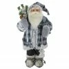 Northlight 2' Standing Santa Christmas Figure Carrying A Lantern