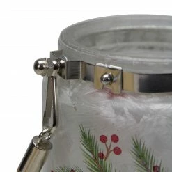 Northlight 4" Hand Painted Christmas Cardinal And Pine Flameless Glass Christmas Candle Holder -Northlight Shop northlight se91535 3 39075.1604888189