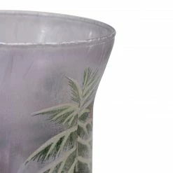 Northlight 8" Hand-Painted Pine And Birds Flameless Glass Christmas Candle Holder 8 Northlight 8" Hand-Painted Pine And Birds Flameless Glass Christmas Candle Holder -Northlight Shop northlight se91540 2 30281.1605147745