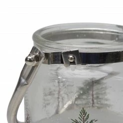 Northlight 4" Hand-Painted Pine Trees And Deer Flameless Glass Christmas Candle Holder -Northlight Shop northlight se91543 3 57532.1664638981