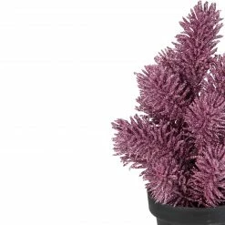 Northlight 8.5" Pink Potted Metallic Glitter Artificial Pine Christmas Tree - Unlit -Northlight Shop northlight sf89179 2 sample 10575.1601688797