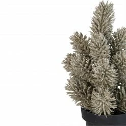 Northlight 8.5 Potted Champagne Metallic Glitter Artificial Pine Christmas Tree - Unlit -Northlight Shop northlight sf89181 2 sample 05947.1601169977