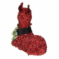 Northlight 6.5" Red Embellished Sitting Reindeer Decoration With Buffalo Plaid Ears -Northlight Shop northlight sh27139 3 85036.1588406295