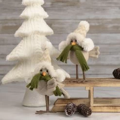 Northlight 9" Standing Bird In Winter Apparel Christmas Figure -Northlight Shop northlight sh86527 sh38686 style 37828.1647393225