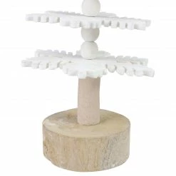 Northlight 16" White Wooden Snowflake Cutout Christmas Tree With A Star Table Top Decor -Northlight Shop northlight sh89594 3 updated 47351.1665611033