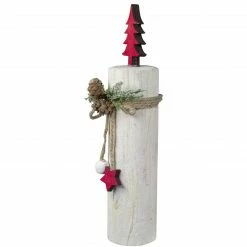 Northlight 10.75" Red Forest Tree On A Wooden Round Base With Pinecones Christmas Tabletop Decor 7 Northlight 10.75" Red Forest Tree On A Wooden Round Base With Pinecones Christmas Tabletop Decor -Northlight Shop northlight sh89602 2 sample 39666.1605666851