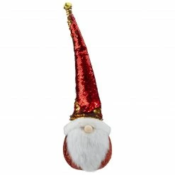 Northlight 20" Gold Sequin Santa With A Pointed Winter Hat Christmas Tabletop Decor -Northlight Shop northlight sh89656 2 updated 38842.1618414095