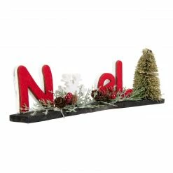 Northlight 14" Red Noel Winter Scene With Snowflake Christmas Sign -Northlight Shop northlight sh93293 2 60438.1659648252
