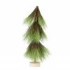 Northlight 20.5" Green And Brown Pine Needle Tree Christmas Decoration