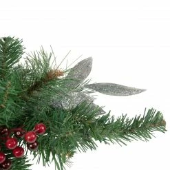 Northlight 32" Frosted Pine Cone And Berries Artificial Christmas Candle Holder Centerpiece -Northlight Shop northlight sm93365 3 73777.1659124012