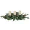 Northlight 32" Artificial Mixed Pine And Pine Cones Christmas Candle Holder Centerpiece