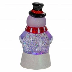 Northlight 7.5" LED Lighted Color Changing Snowman Christmas Snow Globe -Northlight Shop northlight sr91089 snowman 2 12838.1618414097
