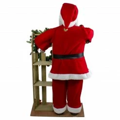 Northlight 3' Santa Claus Holding A Wooden Sleigh "Welcome" Christmas Sign 9 Northlight 3' Santa Claus Holding A Wooden Sleigh "Welcome" Christmas Sign -Northlight Shop northlight tj27581 2 18723.1594680738