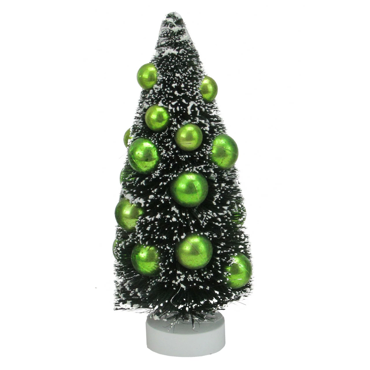 Northlight 8" Green Contemporary Christmas Tree With Ball Ornaments Tabletop Decor 1 Northlight 8" Green Contemporary Christmas Tree With Ball Ornaments Tabletop Decor