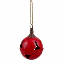 Northlight 7" Red Metal Jingle Bell Hanging Christmas Decoration -Northlight Shop northlight un88085 2 sample 55511.1665433299