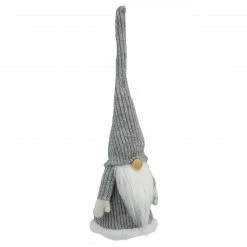 Northlight 14" Gray And White Standing Christmas Gnome Tabletop Decoration 5 Northlight 14" Gray And White Standing Christmas Gnome Tabletop Decoration -Northlight Shop northlight wu26941 2 sample 31366.1664900130
