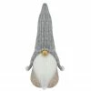 Northlight 8.25" Beige And Gray Gnome Christmas Figure