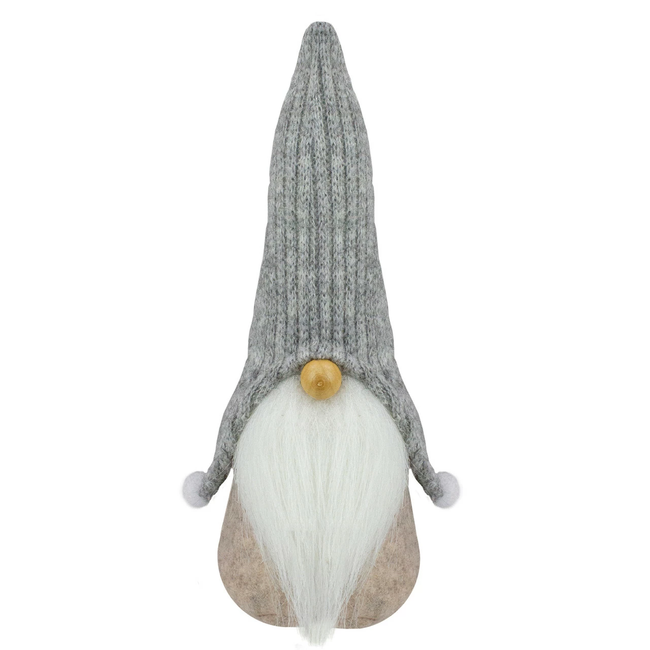 Northlight 8.25" Beige And Gray Gnome Christmas Figure 1 Northlight 8.25" Beige And Gray Gnome Christmas Figure