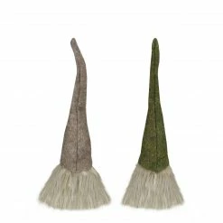 Northlight Set Of 2 Green And Gray Christmas Gnome Figures 10.5" -Northlight Shop northlight wu26949 4 sample 11045.1665610748