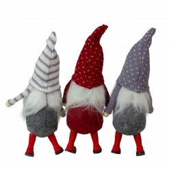 Northlight Set Of 3 Standing Gnome Christmas Ornaments 10" -Northlight Shop northlight wu86334 2 47833.1588415465