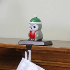 Northlight 6" Red And Green Perched Owl Christmas Stocking Holder -Northlight Shop northlight wy15244 3 86962.1587644068