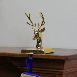 Northlight 8"shiny Gold Metal Deer Christmas Stocking Holder" -Northlight Shop northlight wy15245 3 67575.1587643008